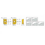 HM90 APKT 100325PDR IC908 фрезерная твердосплавная пластина HM90 APKT 100325PDR IC908 фрезерная твердосплавная пластина