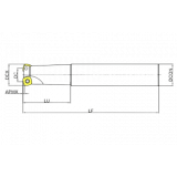 MKB113-035R03P32-SD12 корпус фрезы