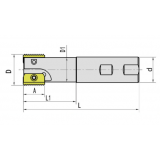 SR0030L21-2 корпус резьбофрезы