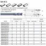 GM-4E-D5.0 фреза GM-4E-D5.0 фреза