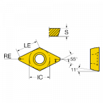 DPMT 070204-MF 1125 пластина DPMT 070204-MF 1125 пластина