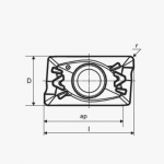 ADKT0903PDER43 X500 пластина ADKT0903PDER43 X500 пластина