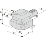 Резцедержатель CB3-20x16 Резцедержатель CB3-20x16