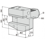 Резцедержатель B1-20x16 Резцедержатель B1-20x16