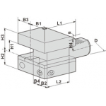 Резцедержатель D2-30x20 Резцедержатель D2-30x20